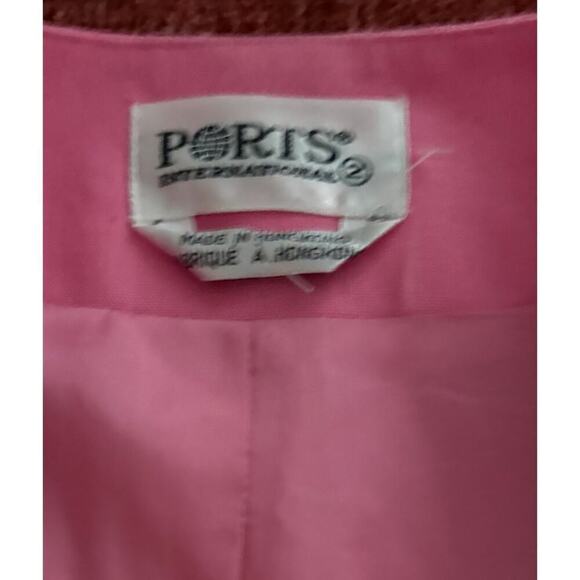 Vintage Ports International Pink Wool Suit – NWT – Jacket (2), Skirt (8)‎ - Picture 4 of 9